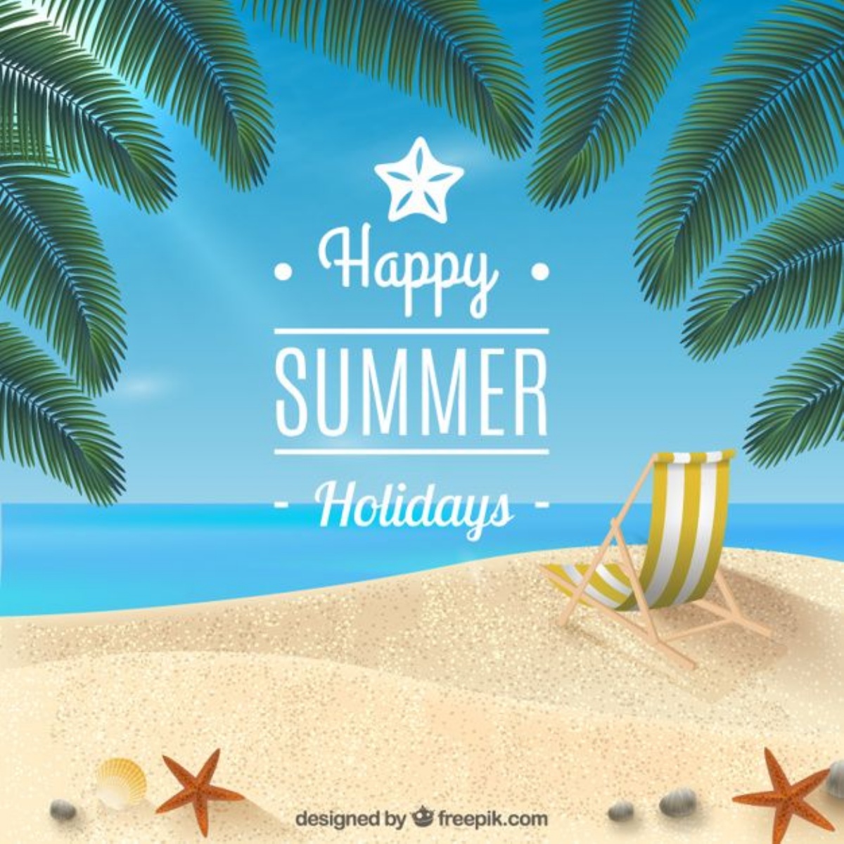 Happy summer holidays картинки